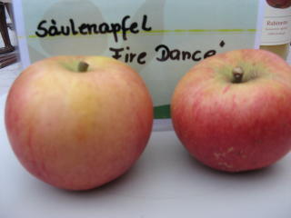 Apfel Fire Dance Foto Brandt
